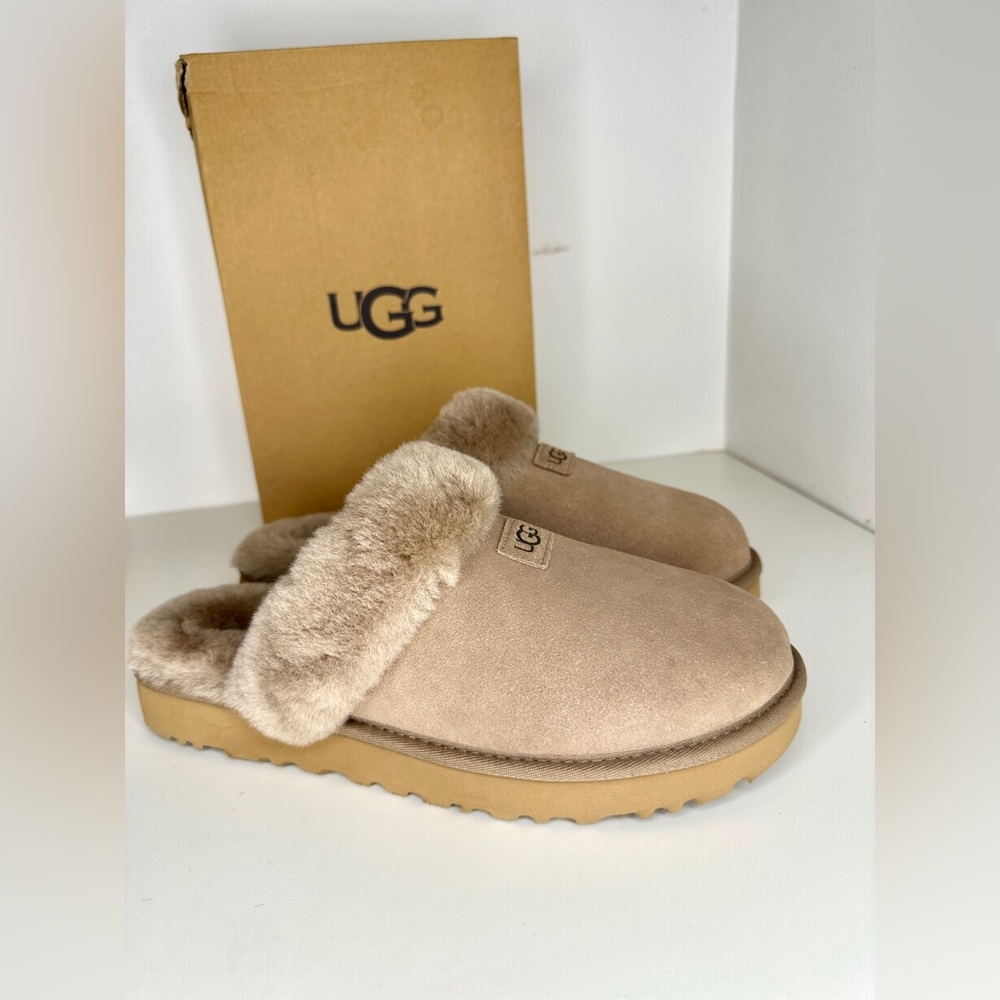 UGG Cozy Suede Slipper with Shearling Women’s Shoes, New 7M, 8M, 10M, 12M CRBO